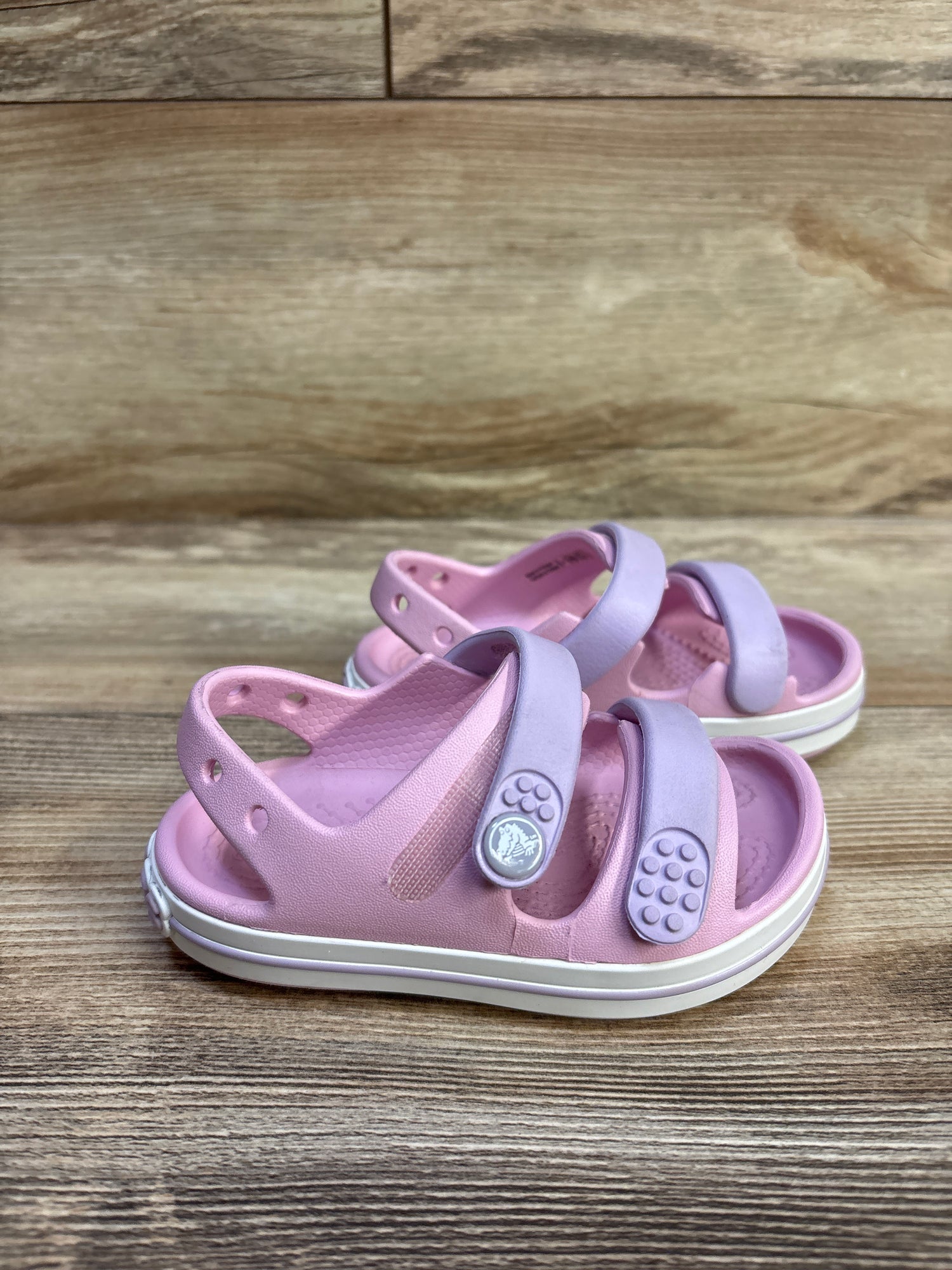Crocs Crocband Cruiser Sandal Pink sz 6c