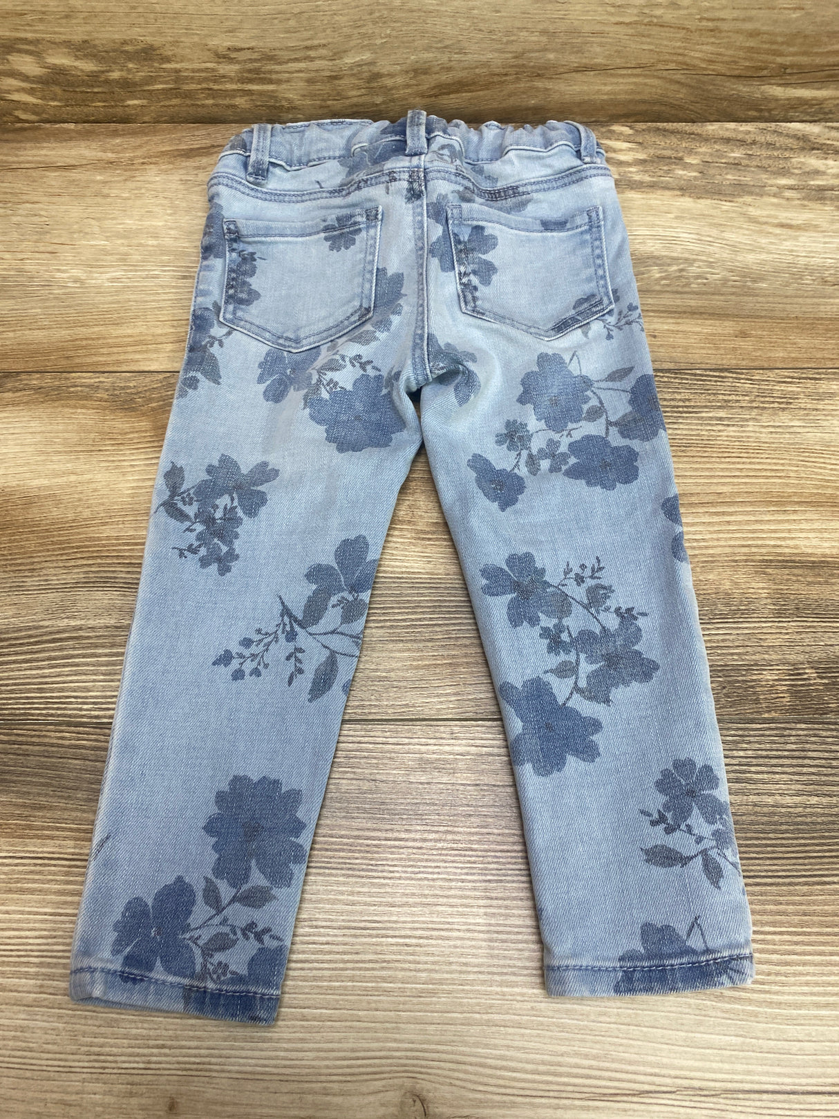 Oshkosh Floral Jeans Blue sz 2T