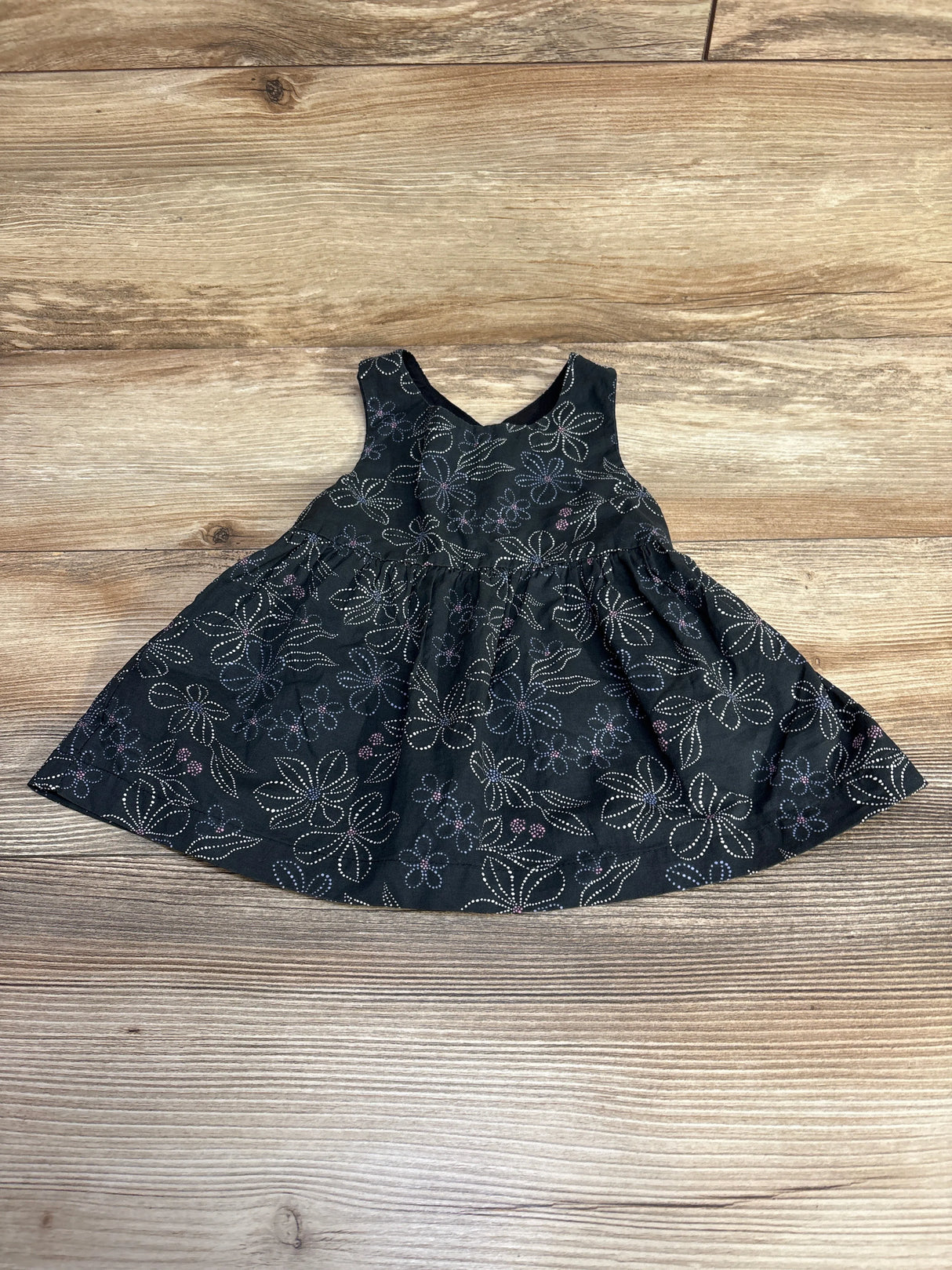Carter's Floral Sleeveless Top Black sz 24m - Me n Mommy To Be