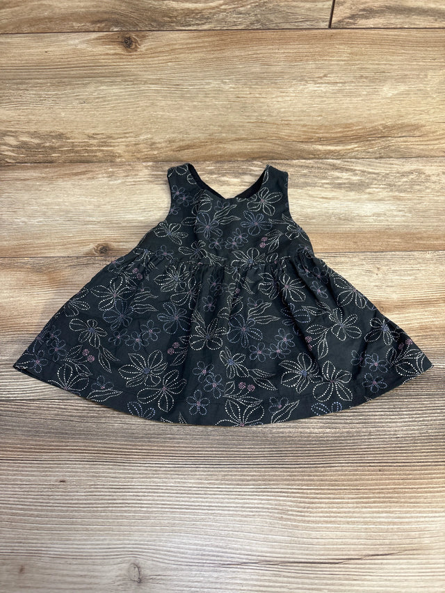 Carter's Floral Sleeveless Top Black sz 24m - Me n Mommy To Be