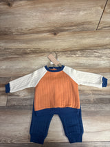 NEW Chick Pea 2pc Ribbed Sweatshirt & Jogger Set Set White sz 6-9m