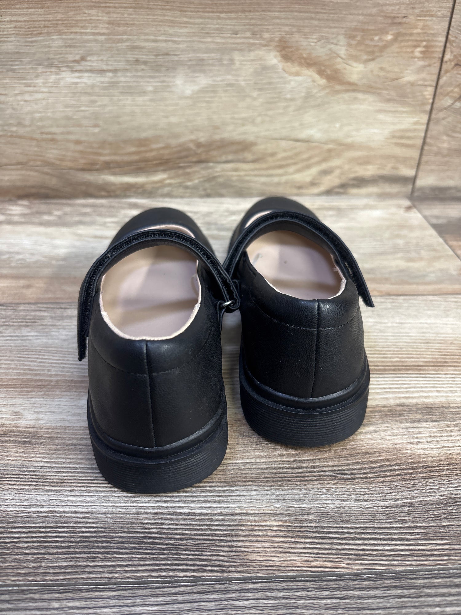 Children's Place Mary Jane Platform Shoes Black sz 1Y