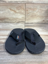Rainbow Cape Sandals Black sz 11/12c