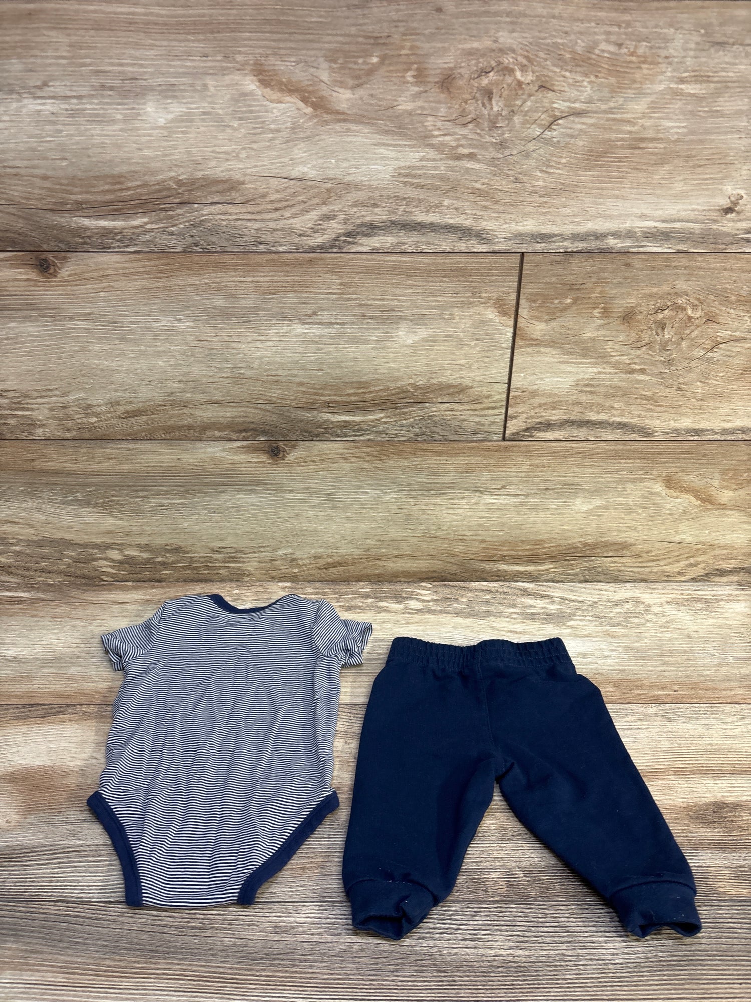 Nike 2pc Viscose Bodysuit & Joggers Set Navy sz 3m