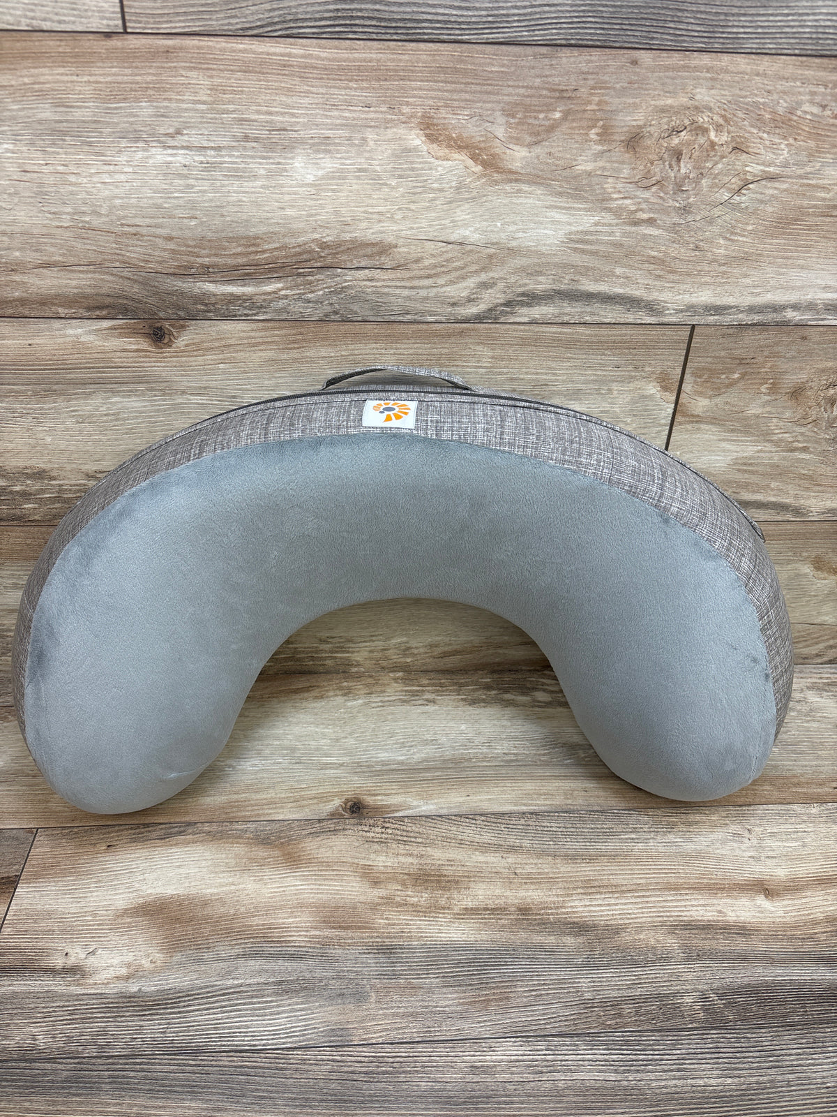Ergobaby Natural Curve Nursing Pillow, Grey