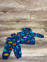 Little Rebels Sweatshirt & Joggers 2pc Set Blue sz 6-9m