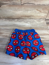 Disney Store Marvel Spider-Man Swim Trunks Blue sz 3T