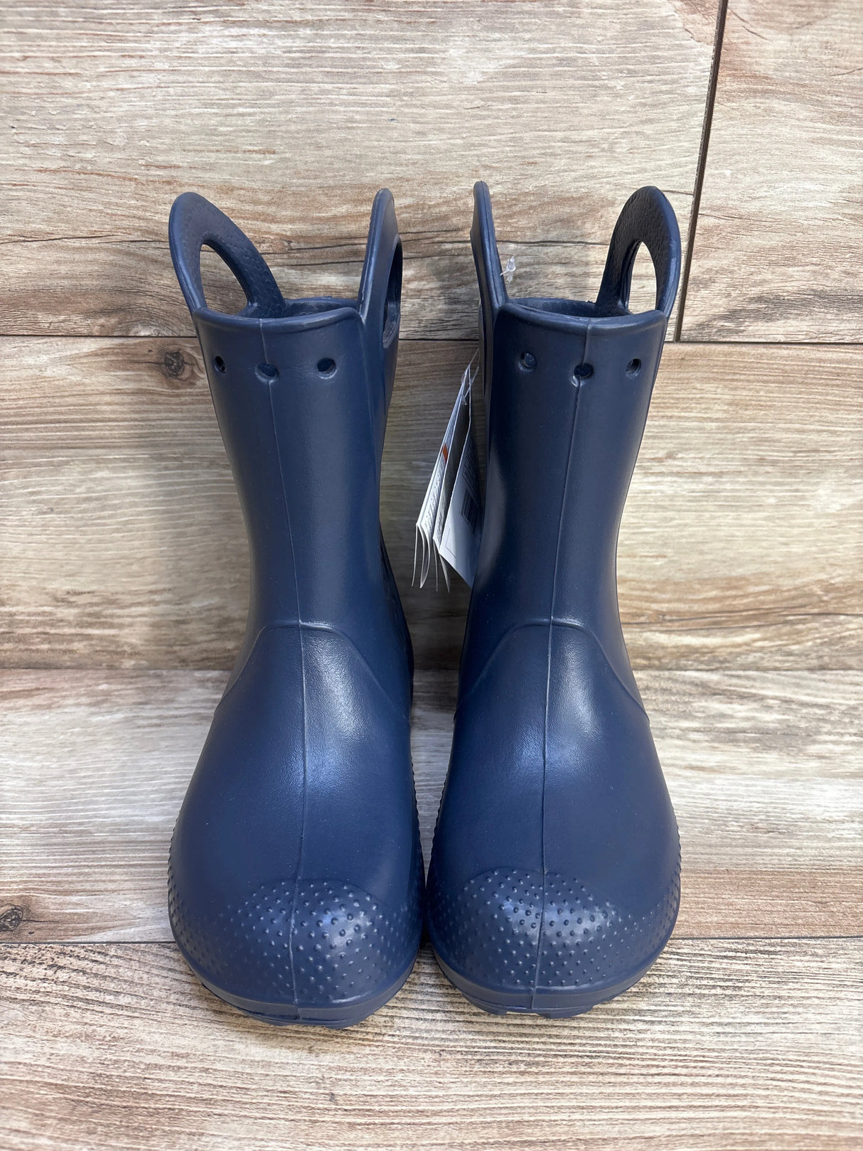 Crocs Handle-It Rain Boots Navy sz 2Y - Me n Mommy To Be