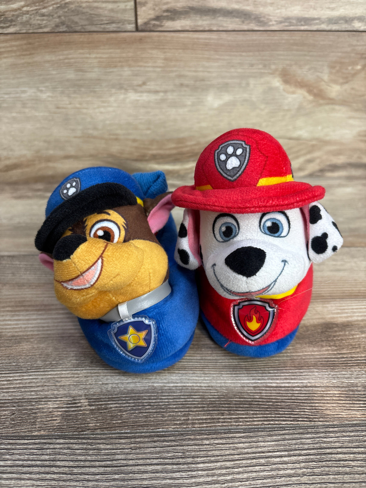 Nickelodeon Paw Patrol 3D Head Slippers sz 5/6c