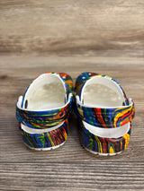 Crocs Classic Clogs Rainbow sz 5c