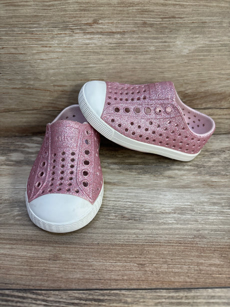 Native Jefferson Bling Slip-On Shoes Pink sz 5c - Me n Mommy To Be