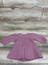 Zara 2pc Long Sleeve Dress & Bloomers Set Pink sz 12-18m