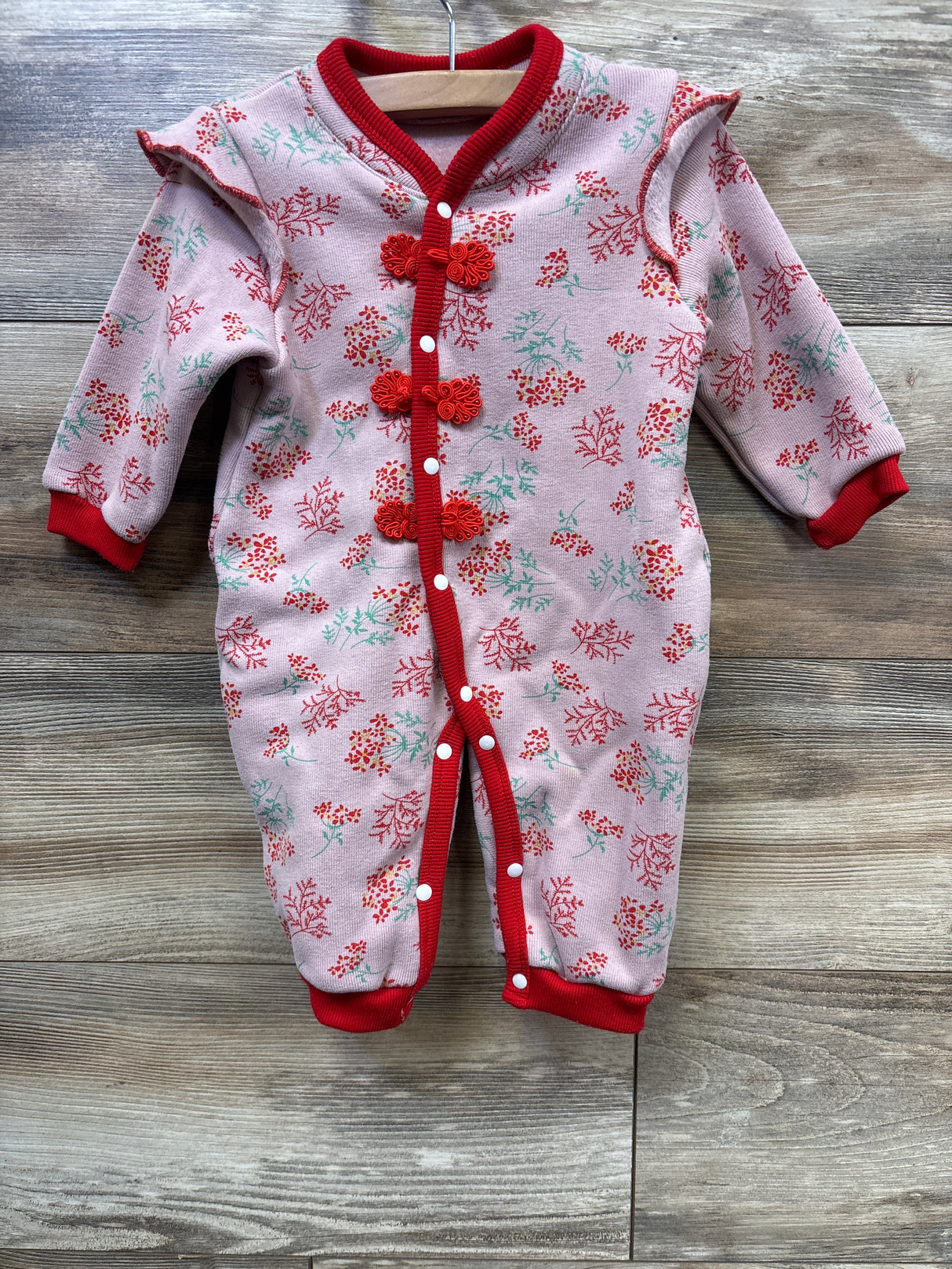 Lined Coverall Pink sz 9m