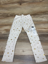NEW Okie Dokie Fleece-Lined Leggings White sz 5T