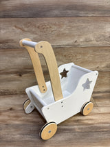 Moover Wooden Doll Pram - White