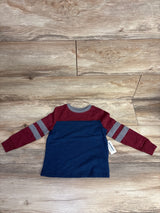NEW Old Navy Color Block Shirt Red sz 3T