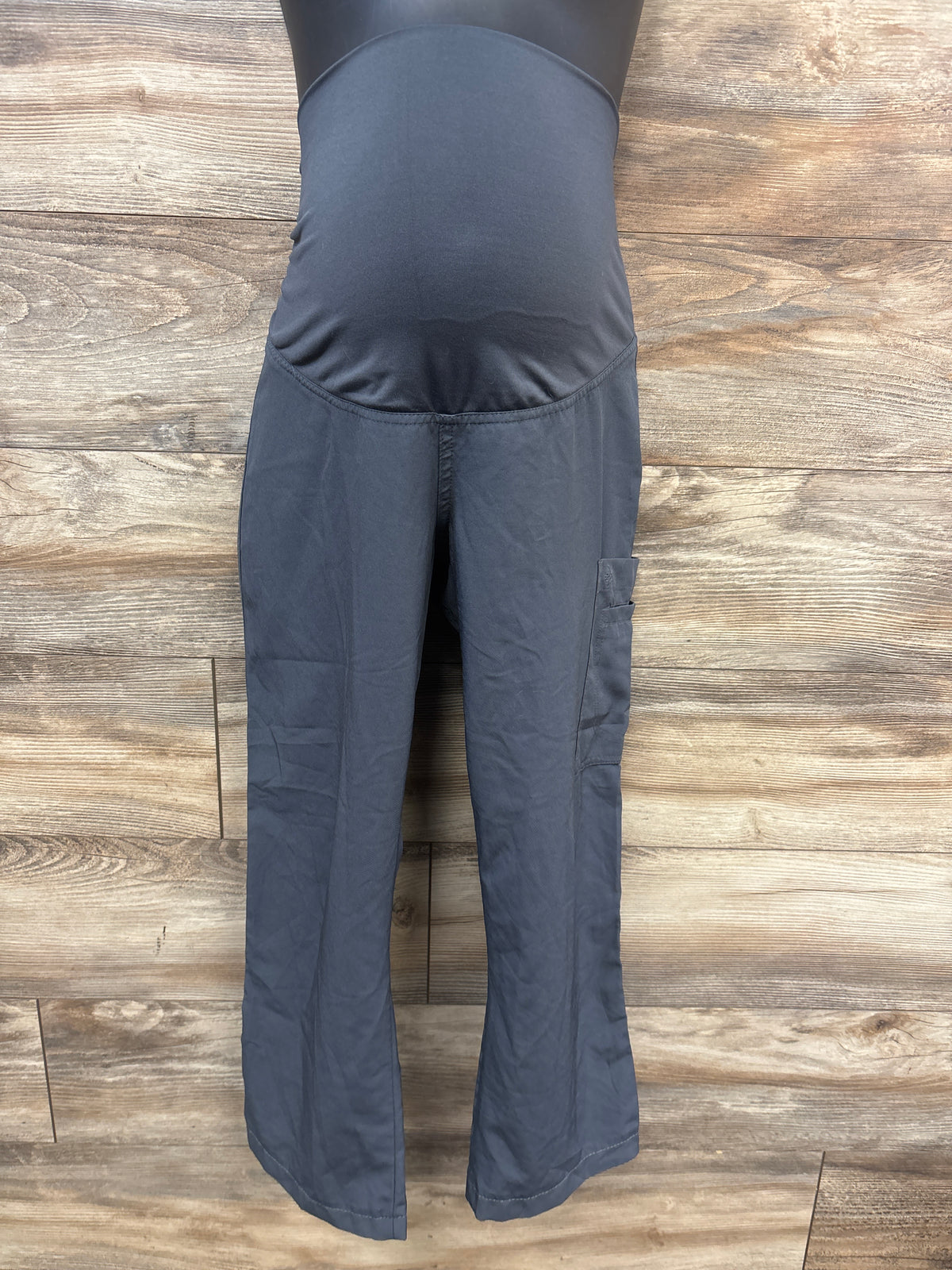 Medcouture Full Panel Maternity Scrub Pants Navy sz Small/Petite