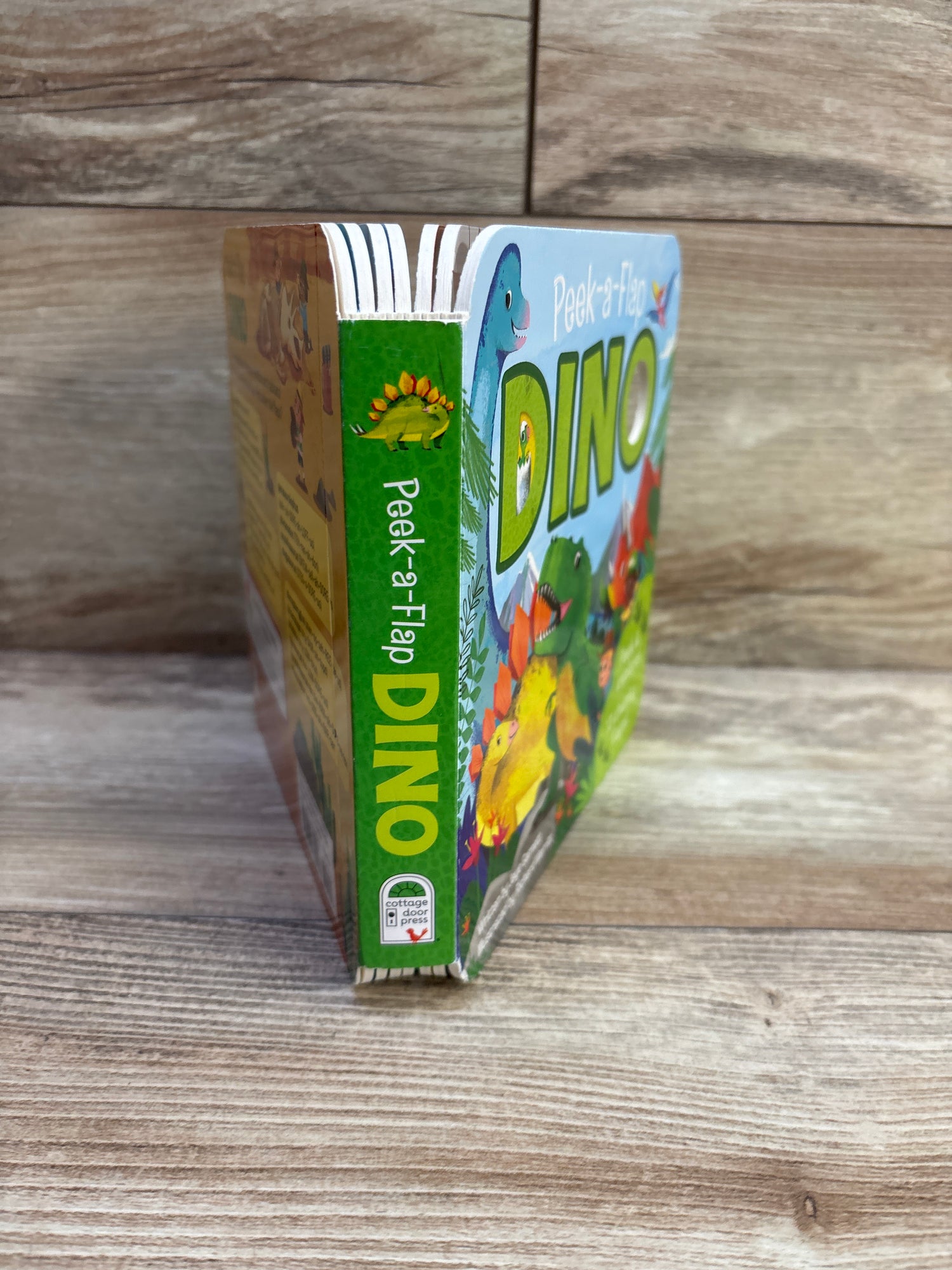 Dino: Peek-a-Flap Board Book