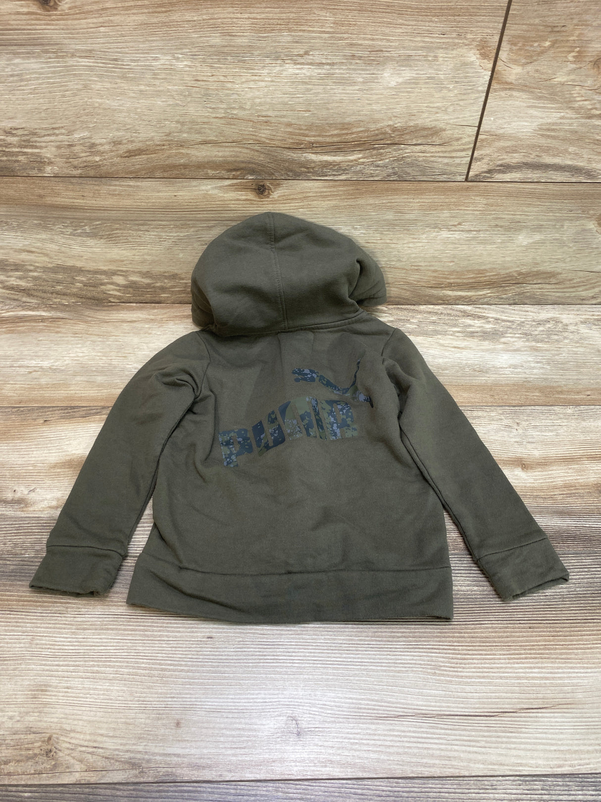 Puma Full Zip Hoodie Green sz 4T