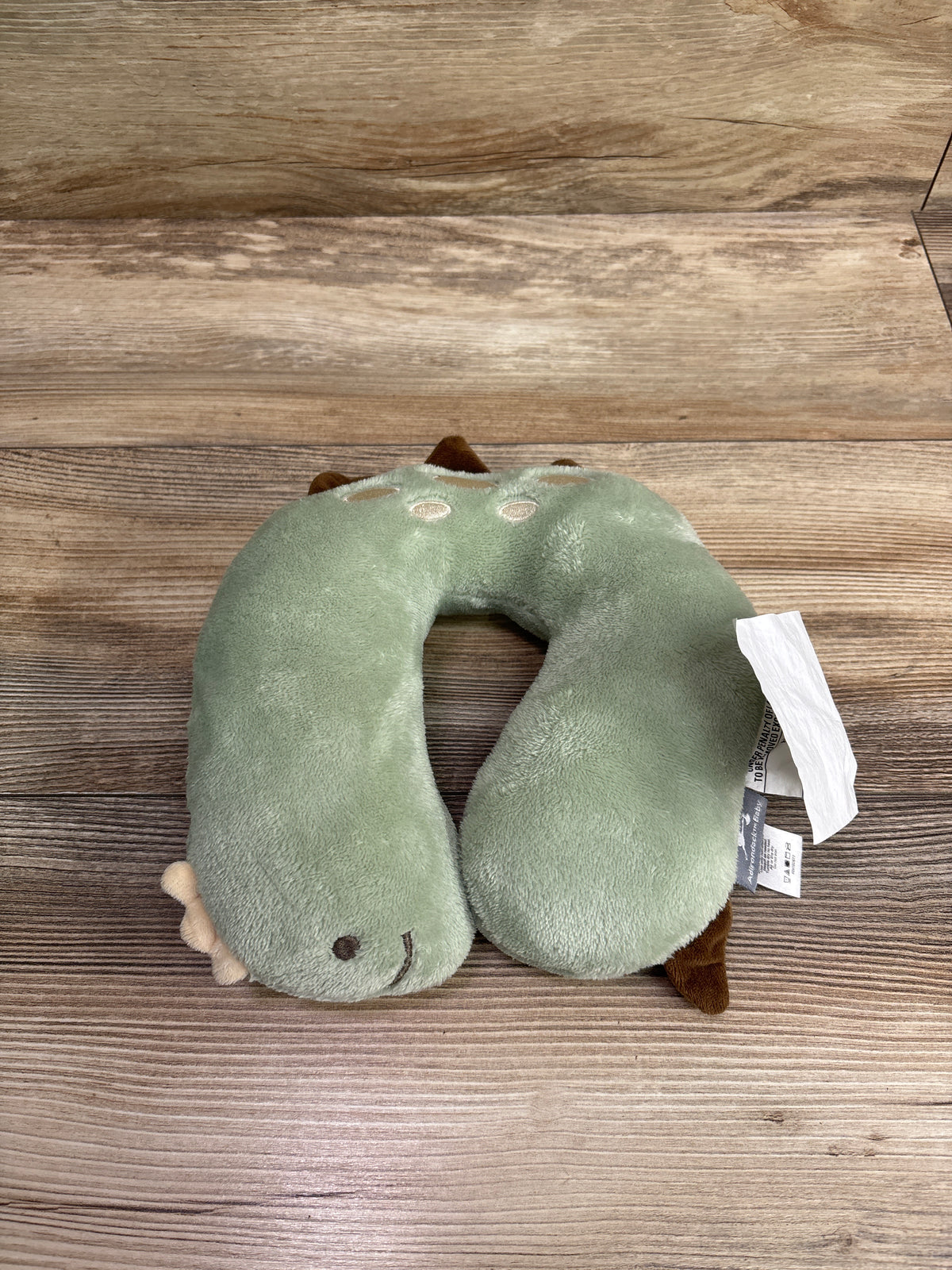 Adirondack Baby Dinosaur Neck Pillow Green