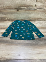 Old Navy Planet Print Shirt Green sz 3T