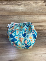 Babygoal Adjustable Swim Diaper, Mermaid Green