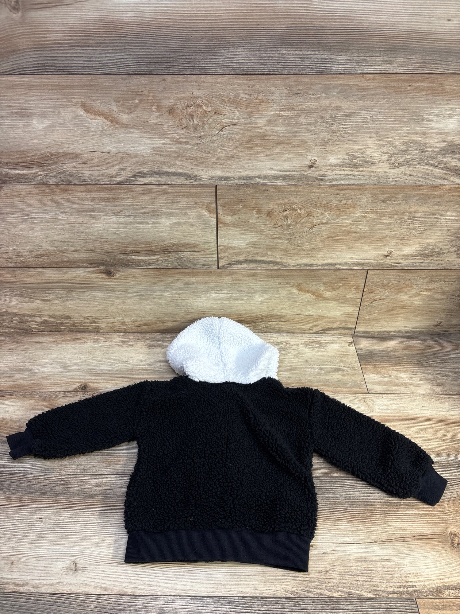 Disney The Nightmare Before Christmas Sherpa Jacket Black sz 2T
