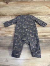 Nordstrom Animal Print Coverall Grey sz 3m