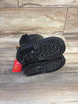 NEW Apawwa Fur-Lined Snow Boots Black sz 8c