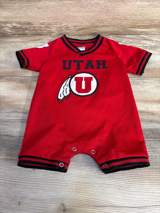 Utah Shortie Romper Red sz 6m - Me n Mommy To Be