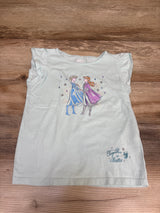 Uniqlo UT x Disney Frozen Shirt Blue sz 5-6T