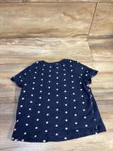 Old Navy Polka Dot Shirt Navy sz 2T