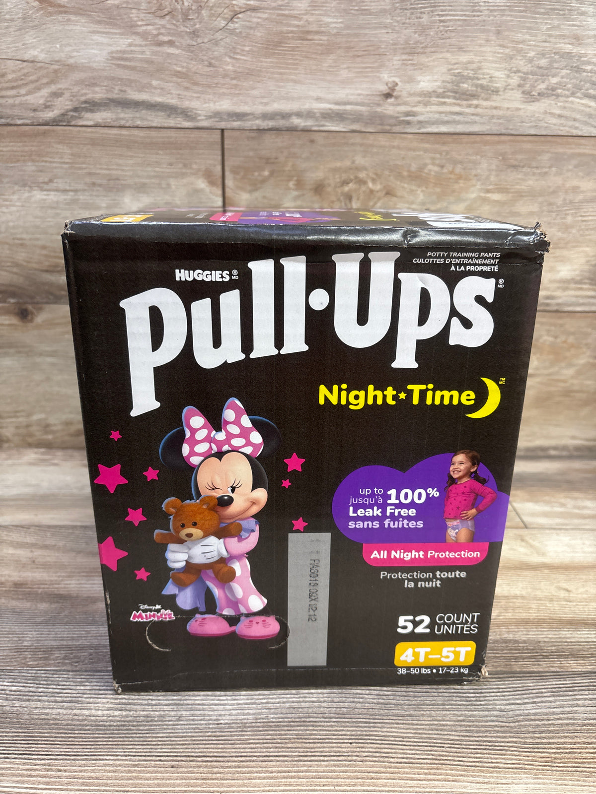 NEW Huggies Pull-Ups Night Time Potty Training Pants Size 4-5T 52ct