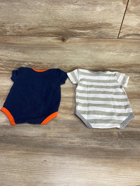 NFL 2pk Chicago Bears Bodysuits White/Navy sz 0-3m - Me n Mommy To Be