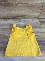 Bluey Flutter Sleeve Shirt Yellow sz 2T