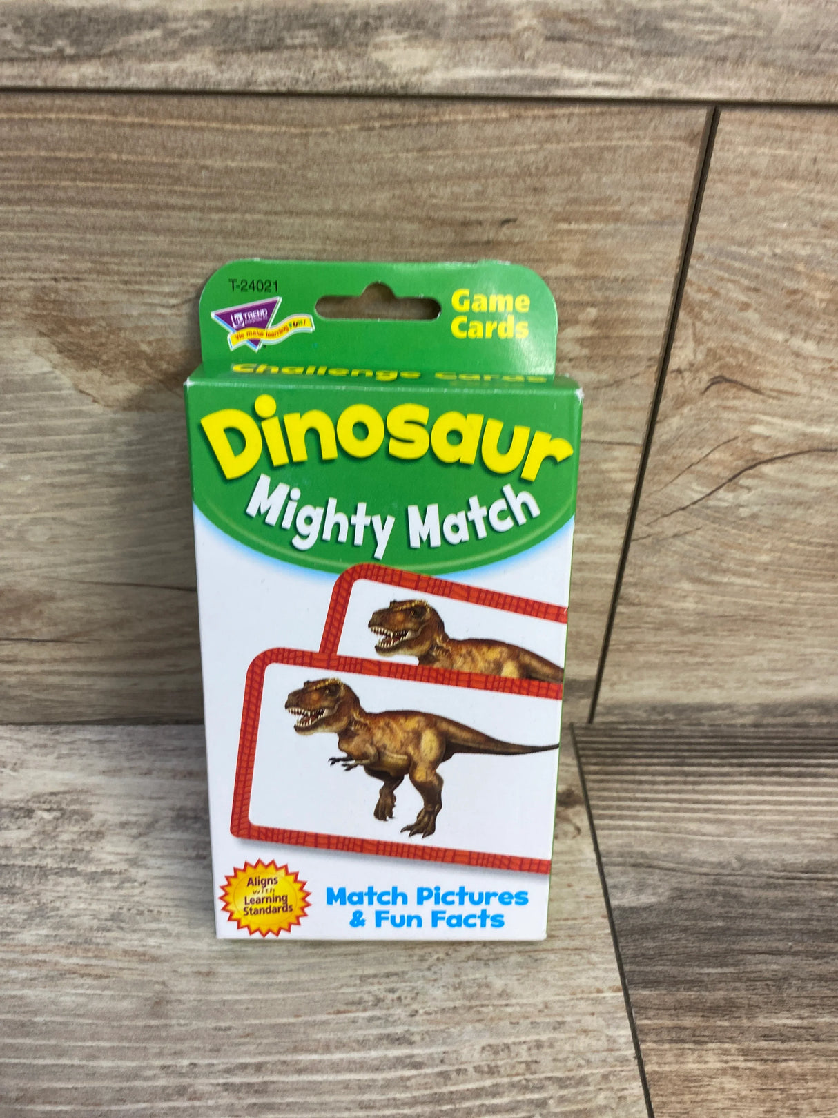 Trend Dinosaur Mighty Match Challenge Cards