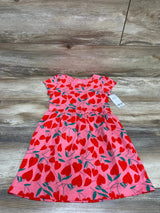 NEW Carter's Heart Print Dress Pink sz 5T