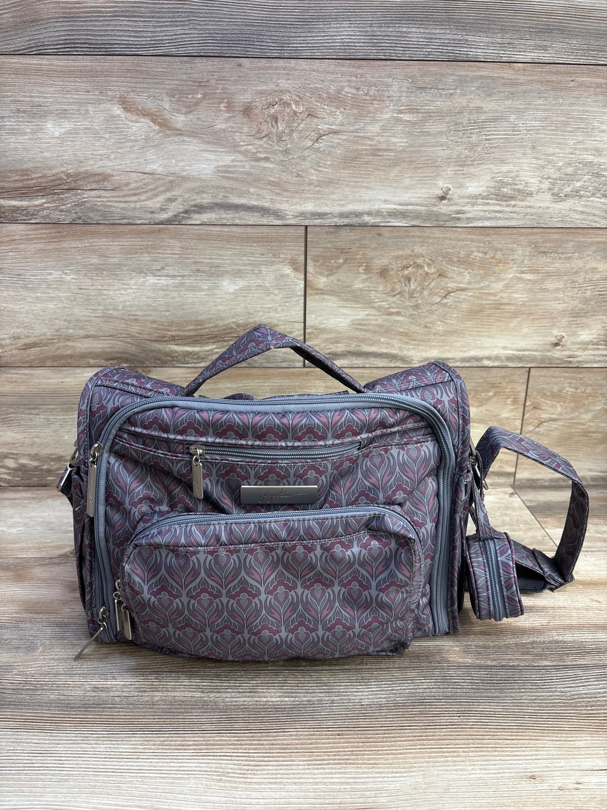 JU-JU-BE BFF Convertible Diaper Backpack, Amethyst Ice