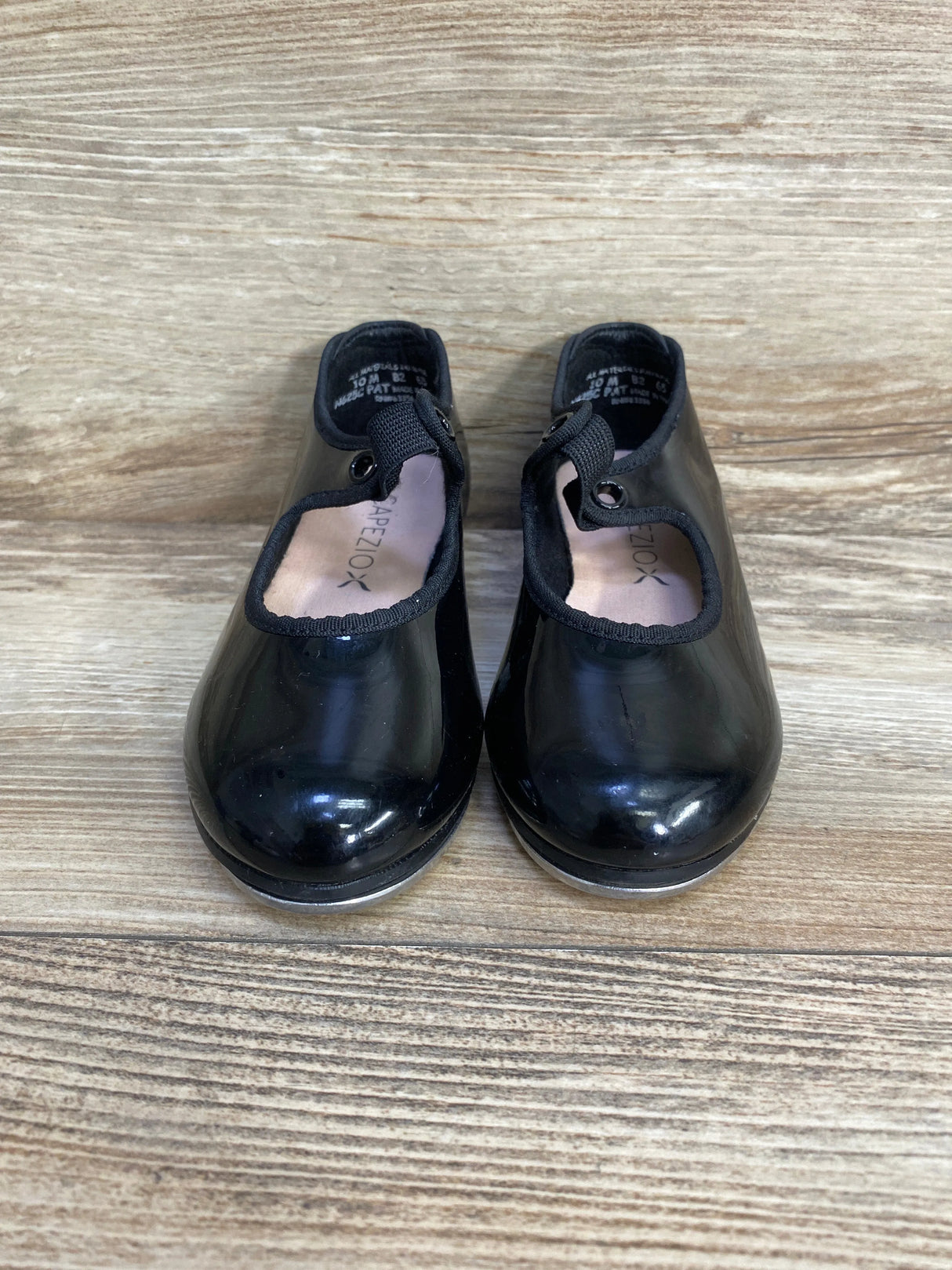 Capezio Jr. Tyette Tap Shoes Black sz 10c