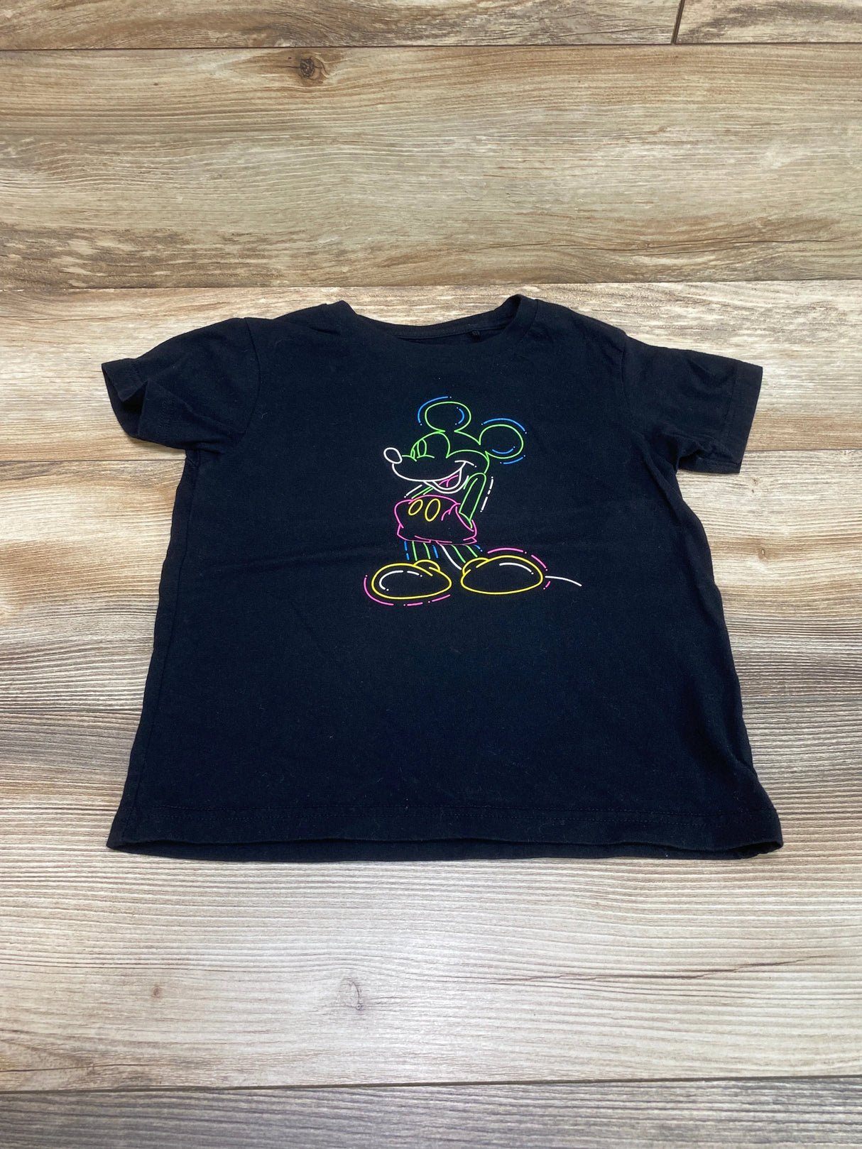 Uniqlo Disney Mickey Mouse Shirt Black sz 3-4T