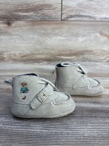 Polo Ralph Lauren Ranger Hi II First Walkers Beige sz 3c