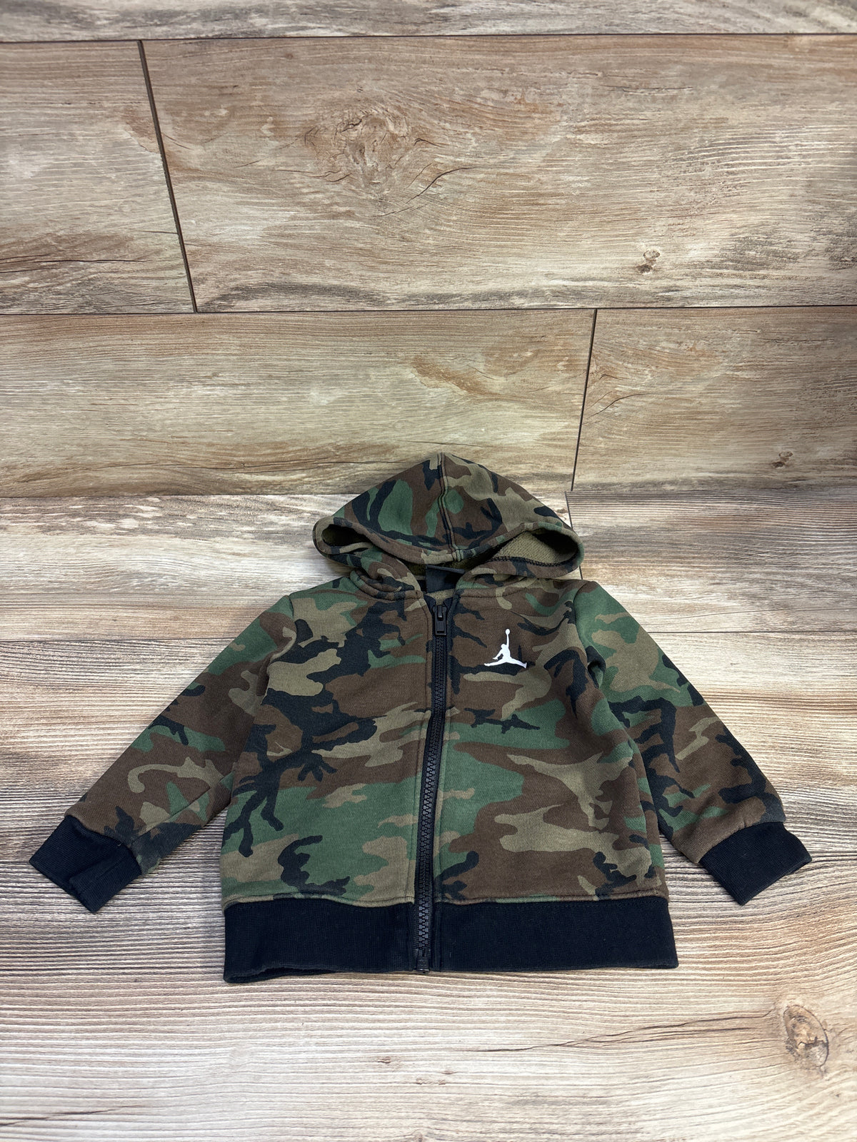 Jordan Camo Full-Zip Jacket Green sz 18m