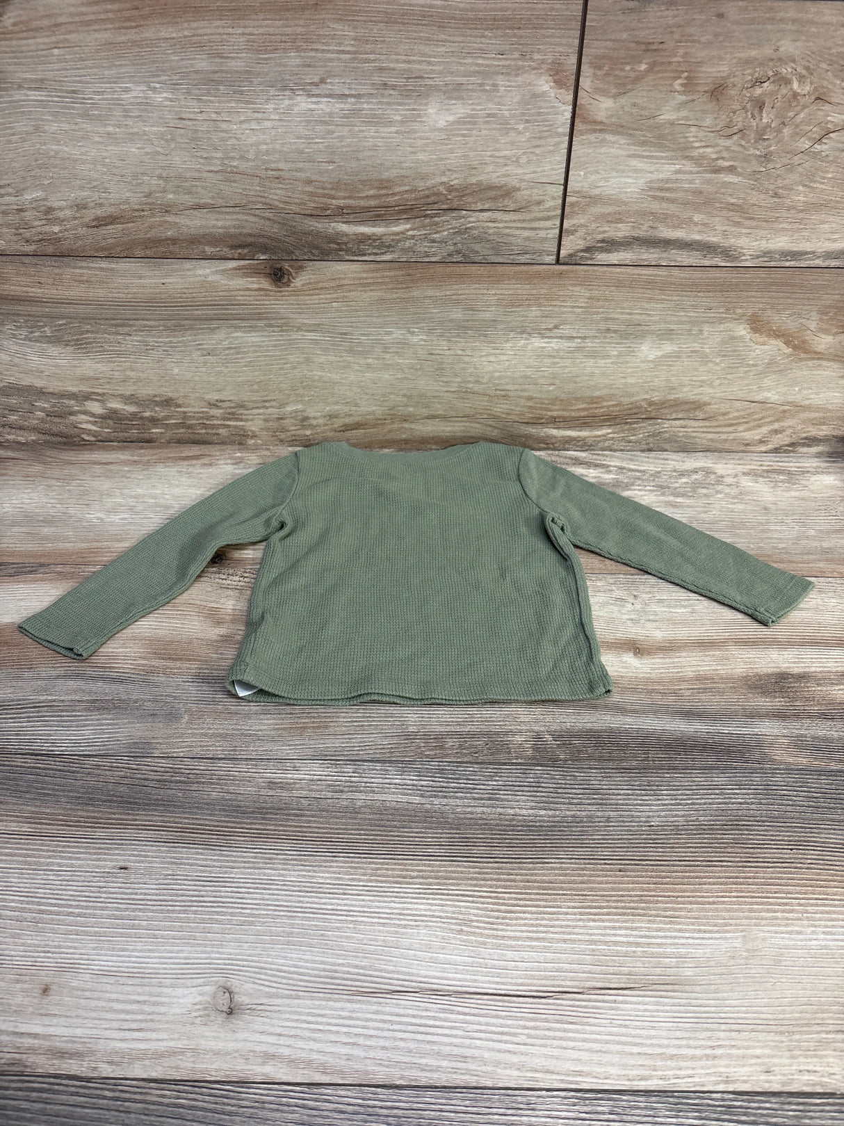 Old Navy Thermal Shirt Green sz 18-24m - Me n Mommy To Be