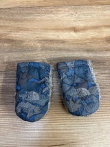 The North Face Littles Suave Oso Mittens Blue sz 0-12m