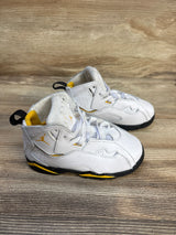 Air Jordan True Flight PS 'White Yellow Ochre' Sneakers sz 8c