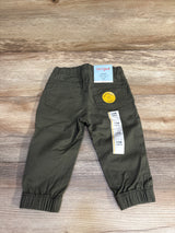 NEW Cat & Jack Joggers Green sz 12m