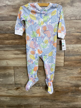 NEW Just One You Print Sleeper White sz 12m