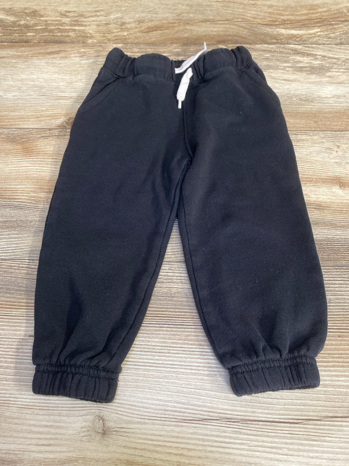 Old Navy Drawstring Jogger Sweatpants Black sz 2T