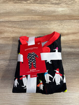 NEW Wondershop Penguins Sleeper Black sz 6-9m
