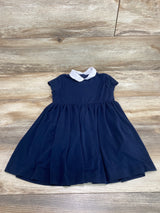 Ralph Lauren Collared Crepe Dress Navy sz 4T